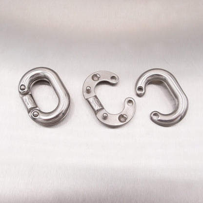 Stainless Steel Split Connecting Links - AISI 316