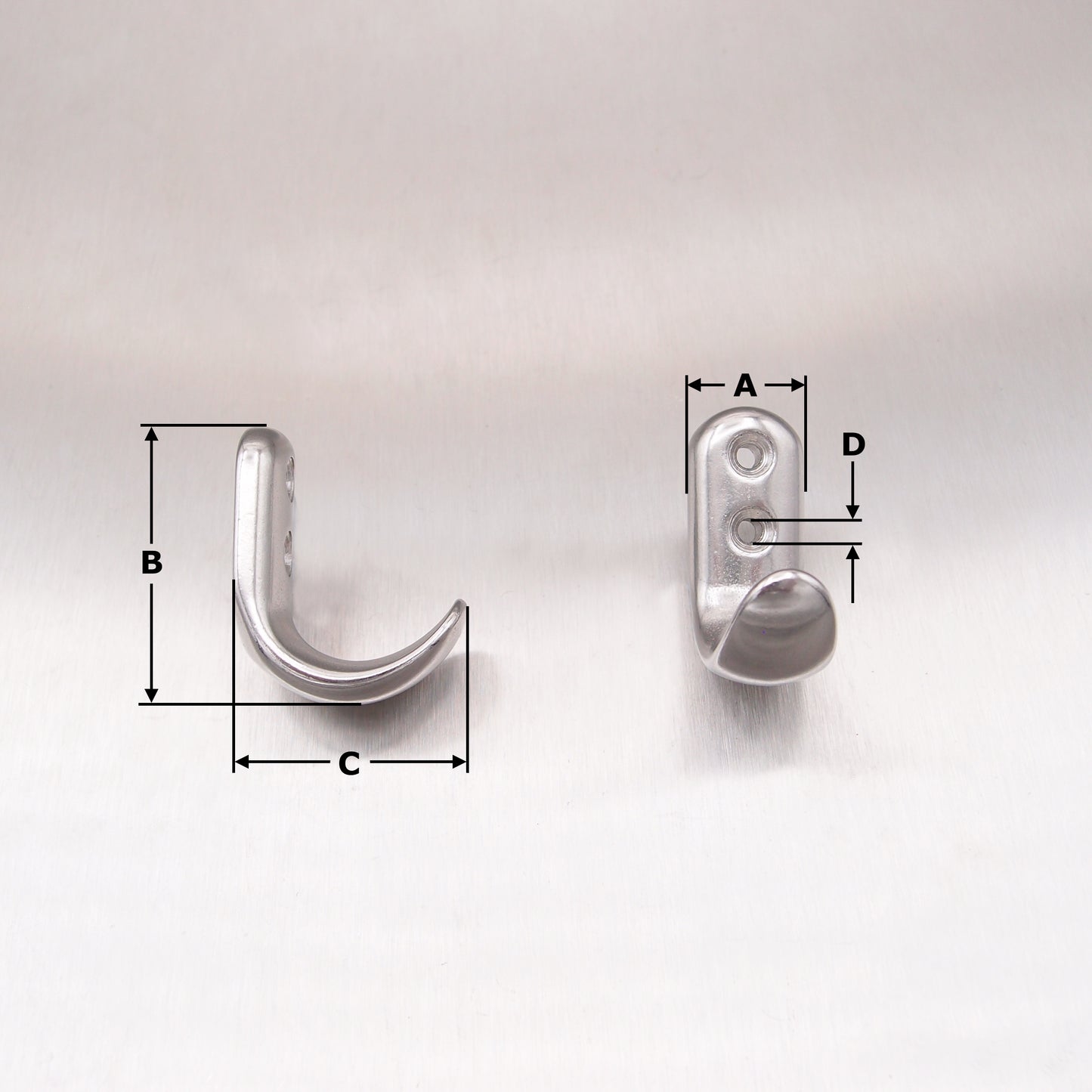 Coat hook - Cabin hook Stainless Steel AISI 316
