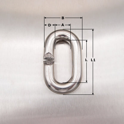 C Rings - Stainless Steel - AISI 316