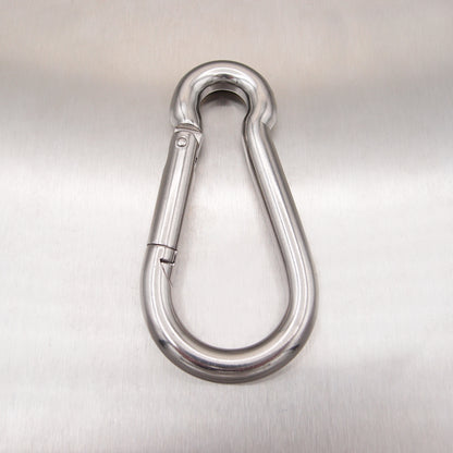 Stainless Steel Carbine Hooks - without Eyelet - AISI 316