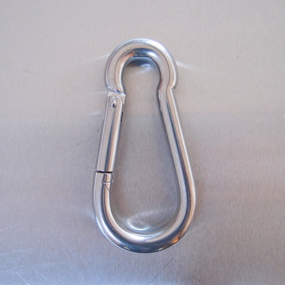 Stainless Steel Carbine Hooks - without Eyelet - AISI 316