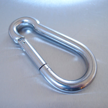 Stainless Steel Carbine Hooks - without Eyelet - AISI 316