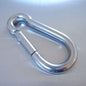 Stainless Steel Carbine Hooks - without Eyelet - AISI 316
