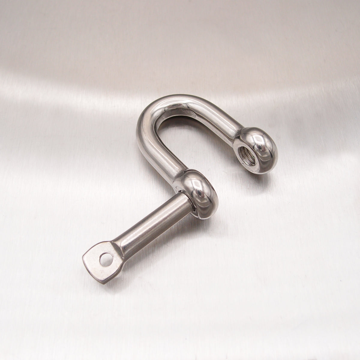 Stainless Steel Dee Shackles with Captive Pin - AISI 316
