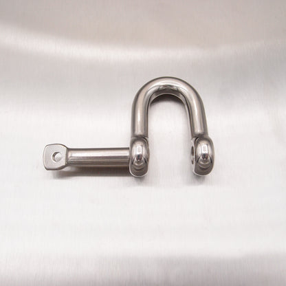 Stainless Steel Dee Shackles with Captive Pin - AISI 316