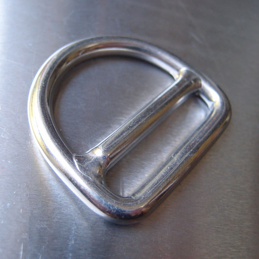 Stainless Steel Double Bar Dee Rings - AISI 316
