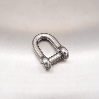 Stainless Steel Dee Shackles - with Allen Key Flush Pin (Hexagon Socket) - AISI 316