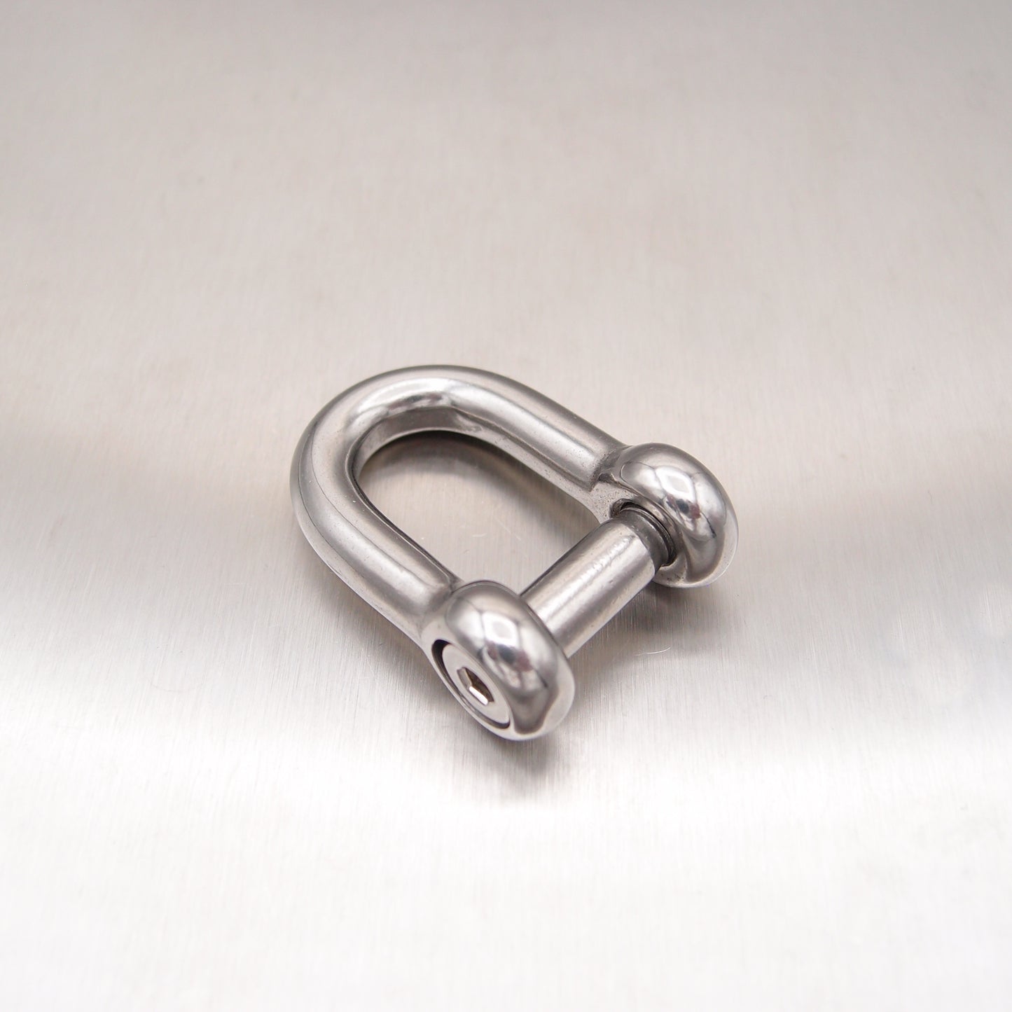 Stainless Steel Dee Shackles - with Allen Key Flush Pin (Hexagon Socket) - AISI 316