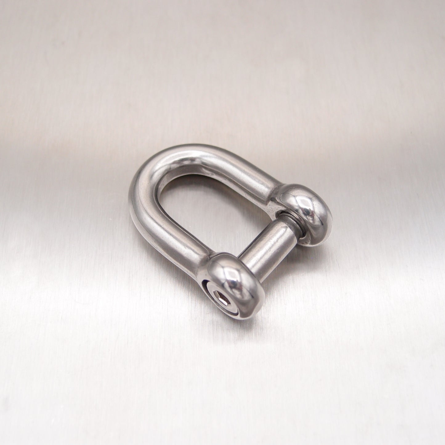 Stainless Steel Dee Shackles - with Allen Key Flush Pin (Hexagon Socket) - AISI 316