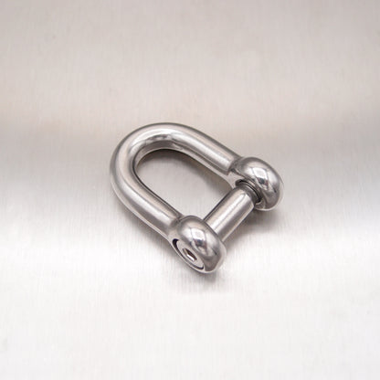 Stainless Steel Dee Shackles - with Allen Key Flush Pin (Hexagon Socket) - AISI 316