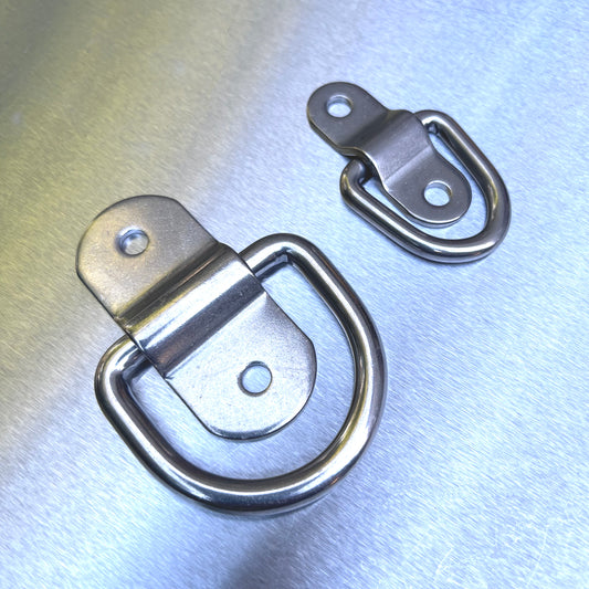 Stainless Steel Dee Ring & Mounting Bracket