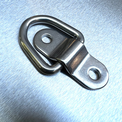 Stainless Steel Dee Ring & Mounting Bracket