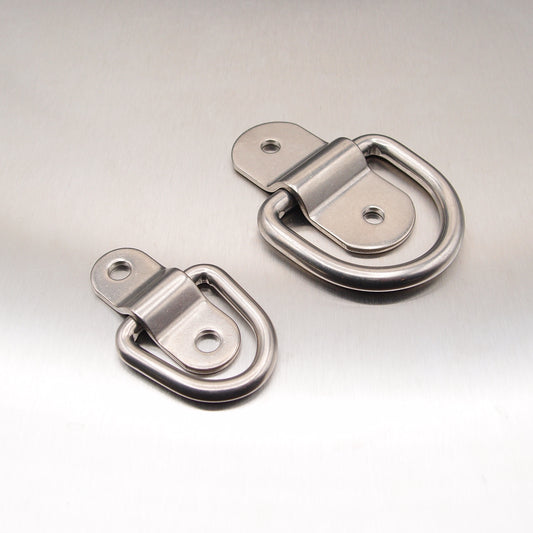 Stainless Steel Dee Ring & Mounting Bracket