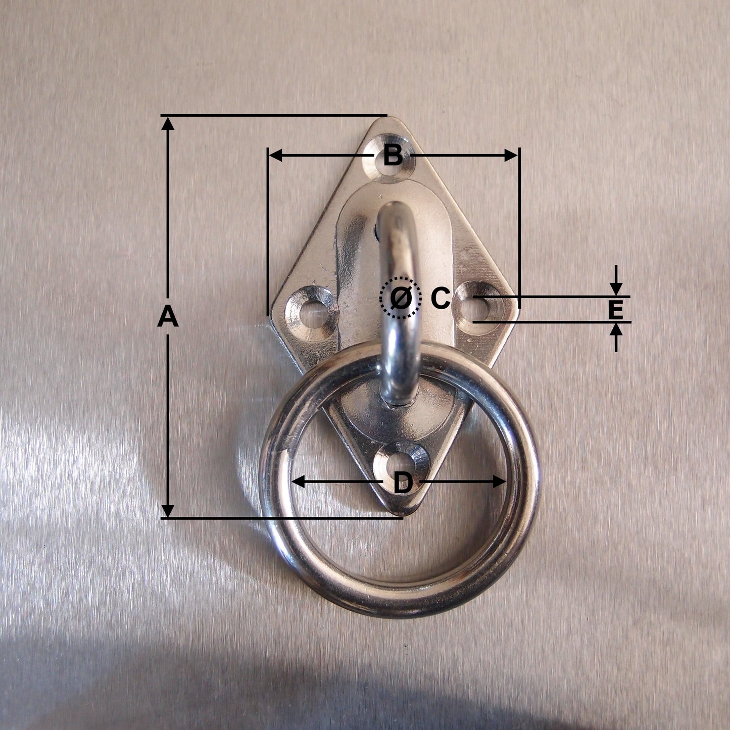 Stainless Steel Diamond Ring Plates AISI 304