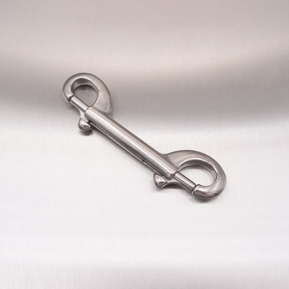 115mm Stainless Steel Double End Snap / Trigger Hook - AISI 316