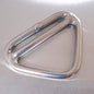 Stainless Steel Double Bar Triangular Rings - AISI 316