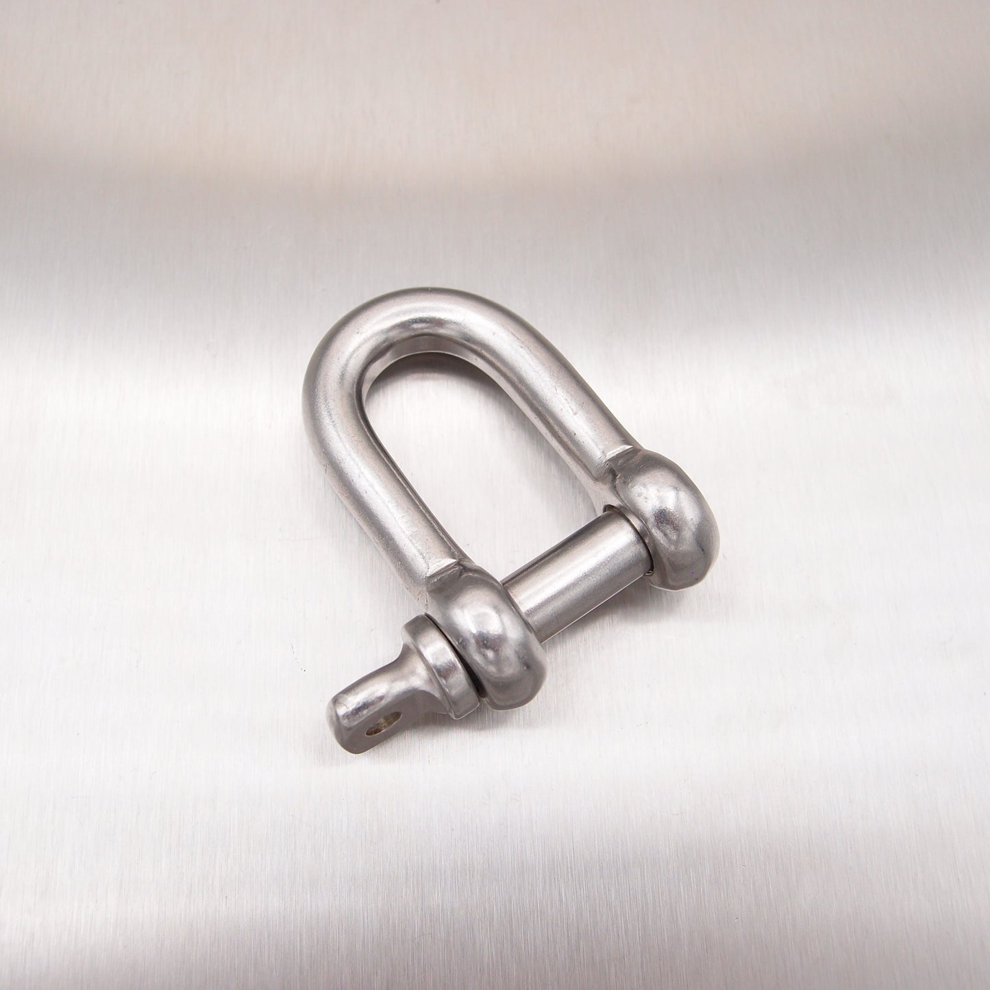 Stainless Steel Dee Shackle - with Screwed Collar Pin AISI 316
