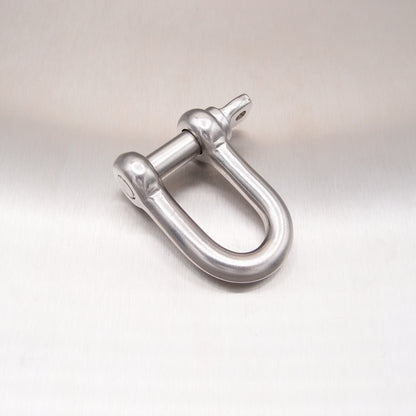 Stainless Steel Dee Shackle - with Screwed Collar Pin AISI 316