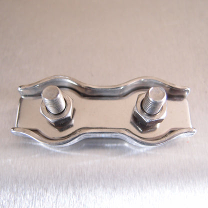 Stainless Steel Duplex Wire Rope Grips - AISI 316