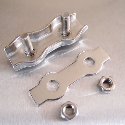 Stainless Steel Duplex Wire Rope Grips - AISI 316