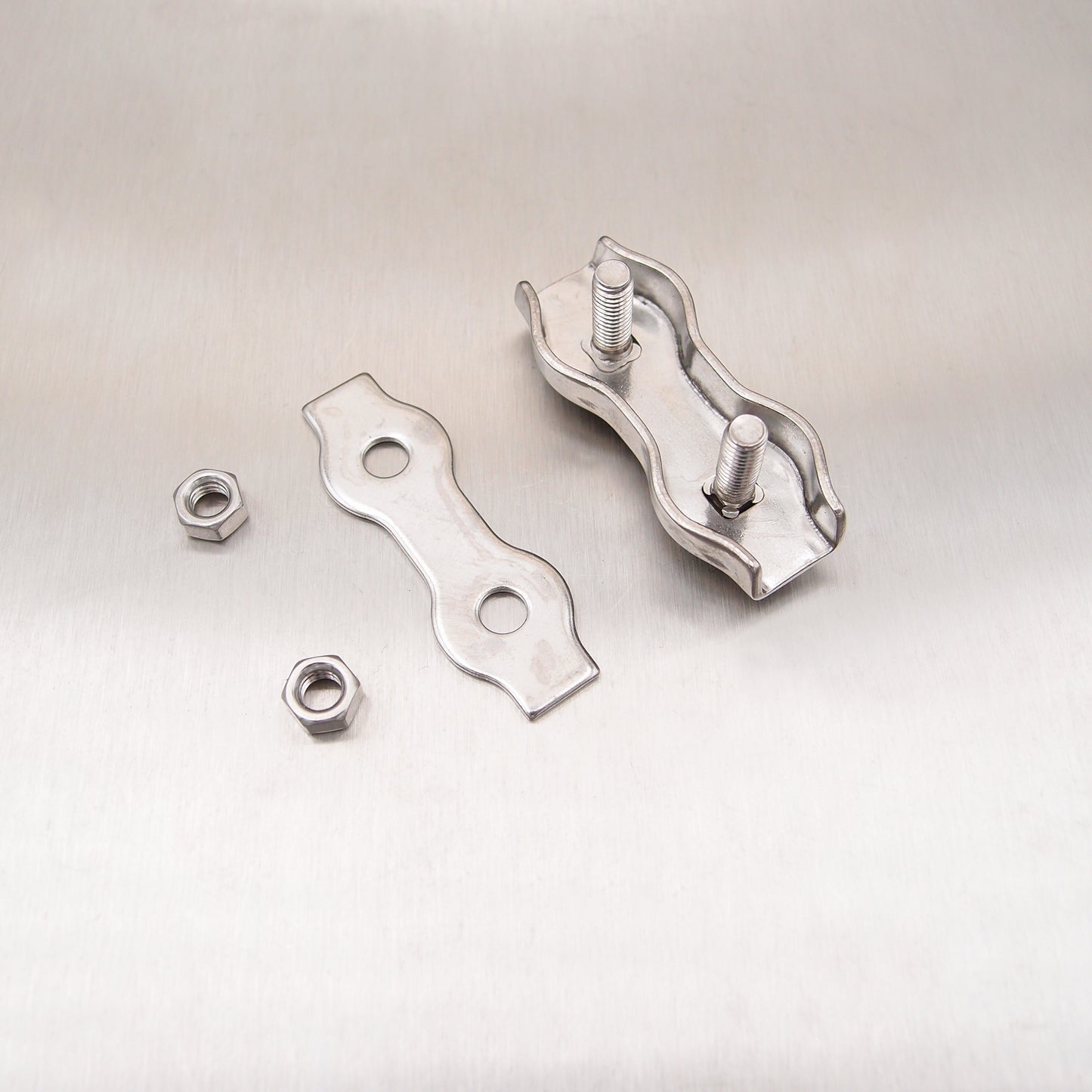 Stainless Steel Duplex Wire Rope Grips - AISI 316