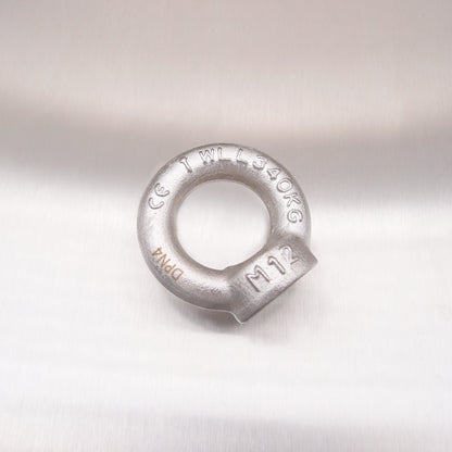 Stainless Steel forged Lifting Eyenuts - to DIN 582 Tested - AISI 316