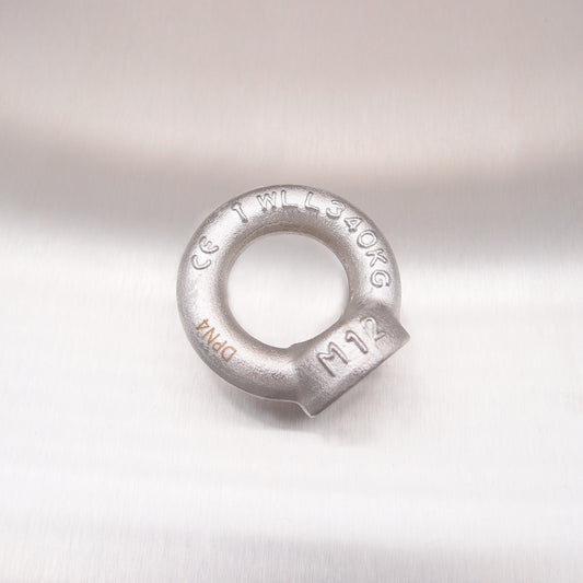 Stainless Steel forged Lifting Eyenuts - to DIN 582 Tested - AISI 316