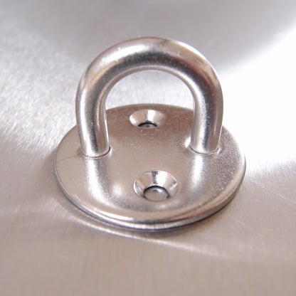 Stainless Steel Two Hole Round Eye Plates 304 AISI