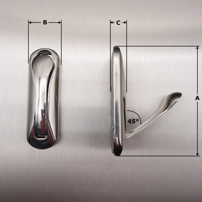 Stainless Steel Folding Coat Hooks
