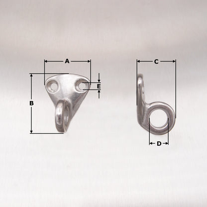 Stainless Steel Fending Eye - AISI 316