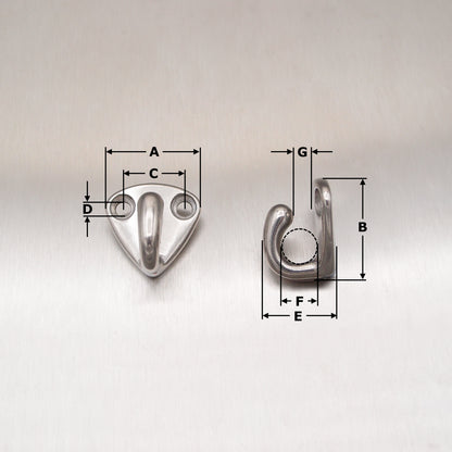 Stainless Steel Fending Hook - AISI 316