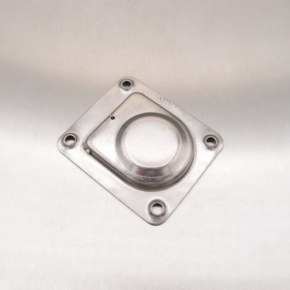 Stainless Steel Flush Lifting Pull with Spring - AISI 316