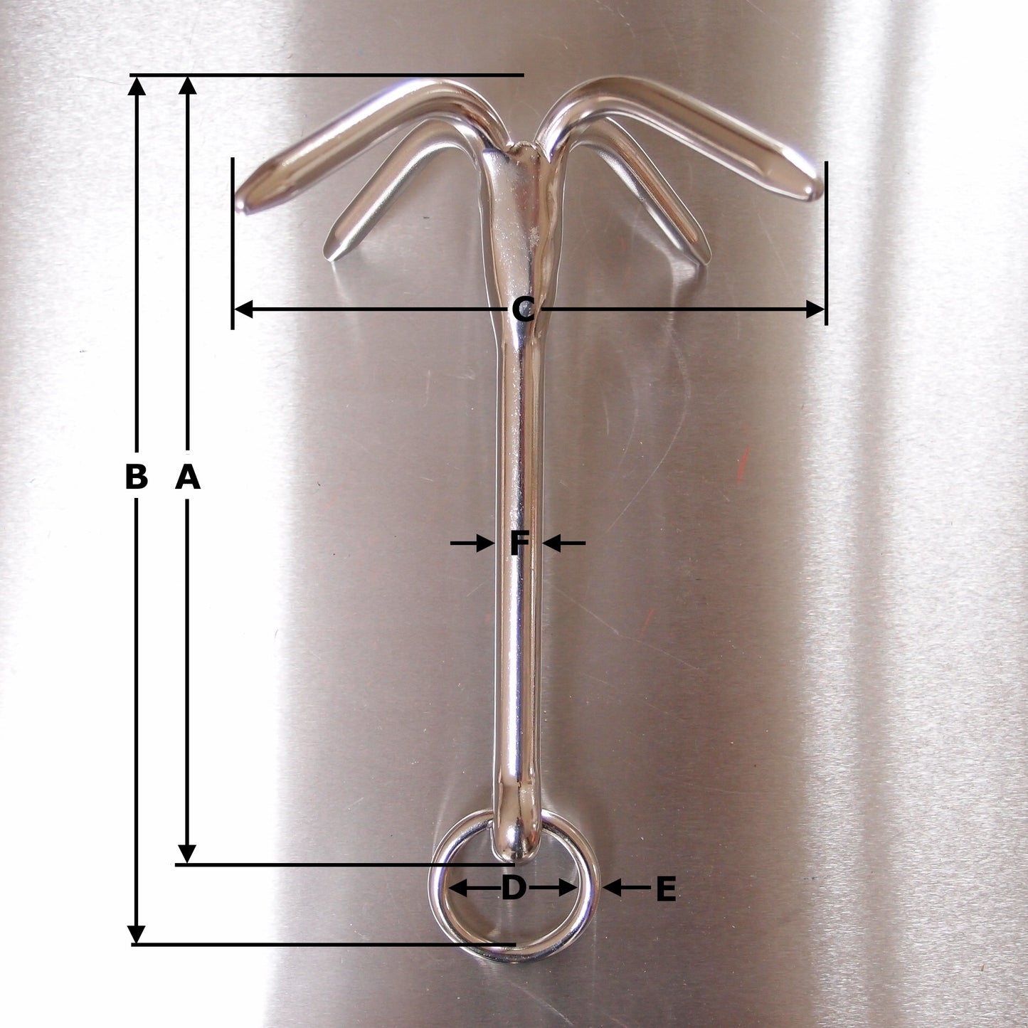 Stainless Steel Four Prong Grapnel Anchor - AISI 316
