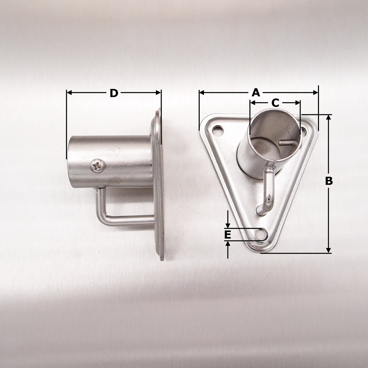 Stainless Steel Flagstaff Sockets - AISI 316