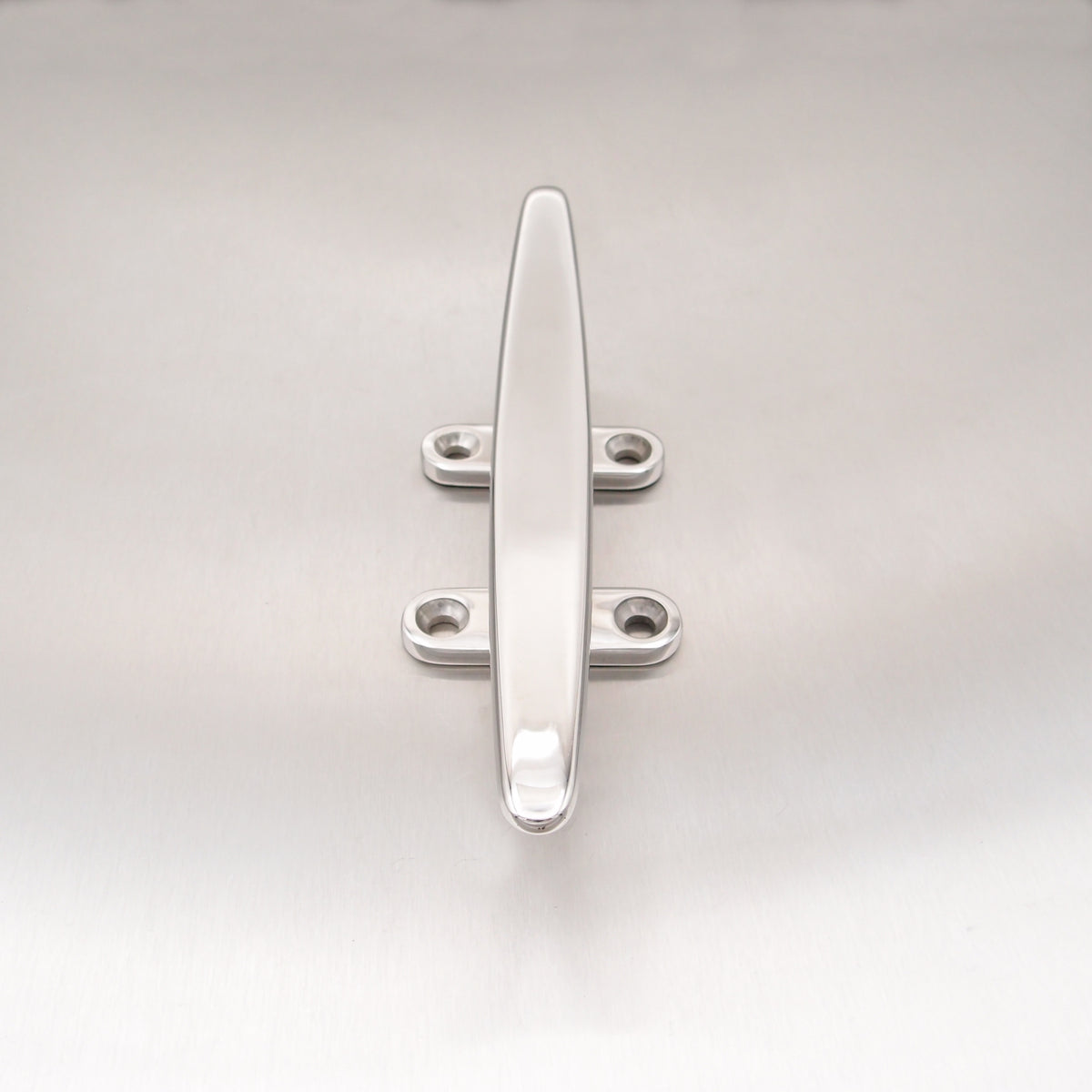 Stainless Steel Flat Top Cleats Four Holes - AISI 316
