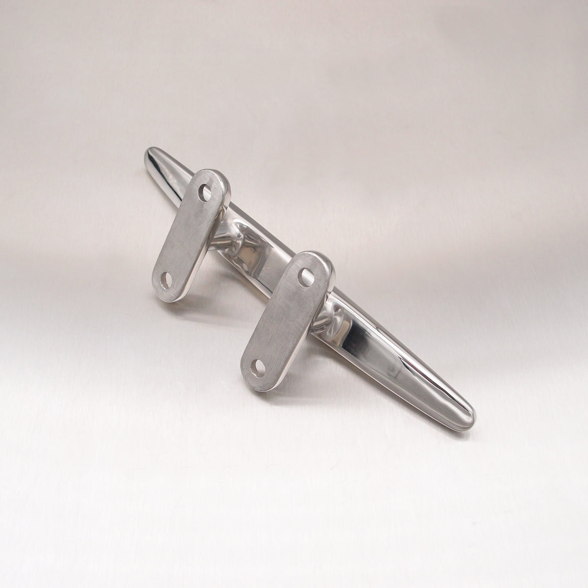 Stainless Steel Flat Top Cleats Four Holes - AISI 316