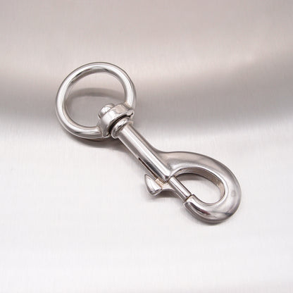 Stainless Steel Swivel Eye Bolt / Trigger Snap Hook - AISI 316