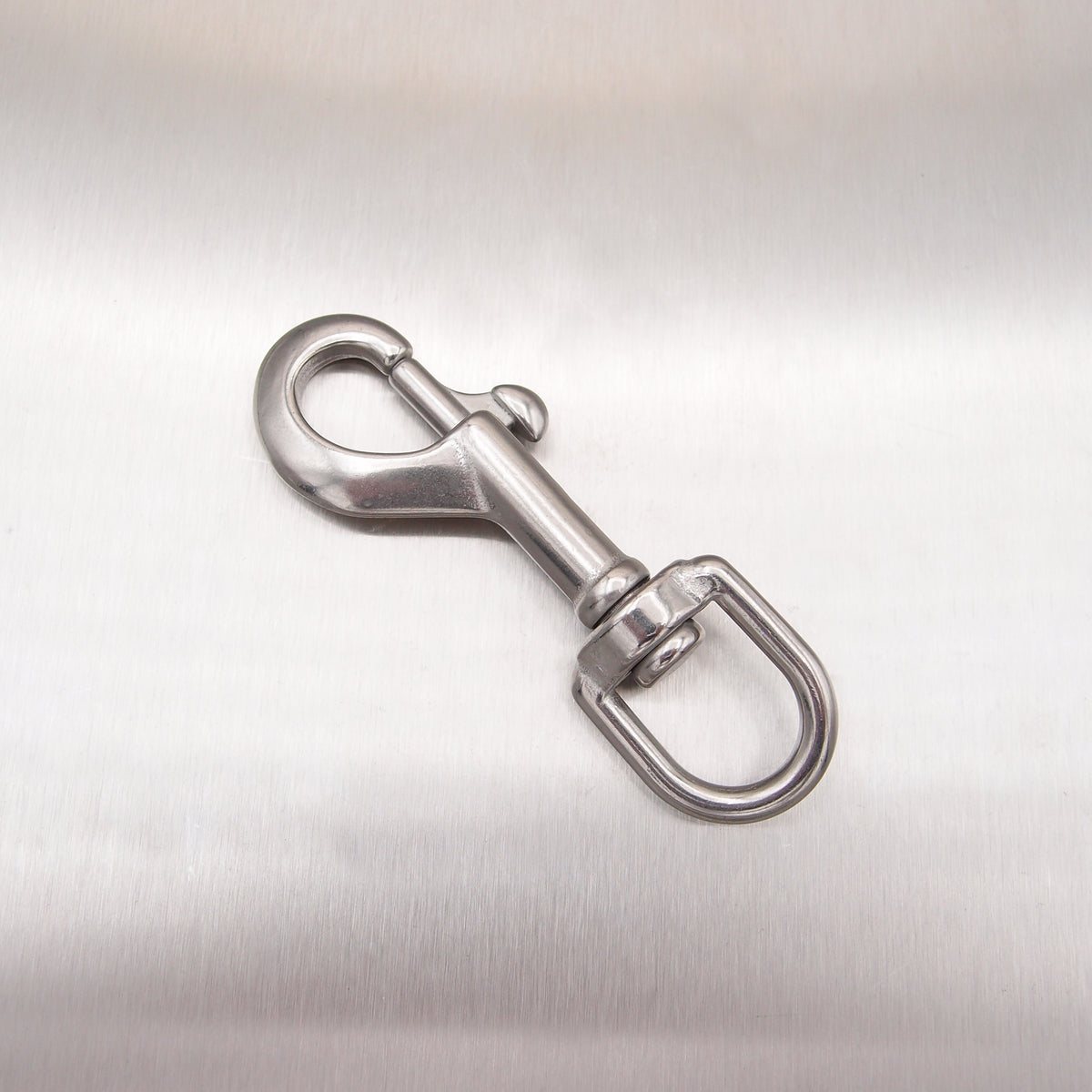 Stainless Steel Swivel Eye Bolt / Trigger Snap Hook - AISI 316