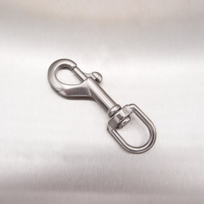 Stainless Steel Swivel Eye Bolt / Trigger Snap Hook - AISI 316