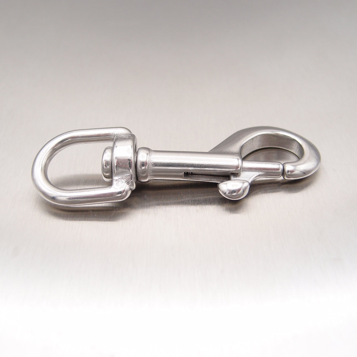 Stainless Steel Swivel Eye Bolt / Trigger Snap Hook - AISI 316