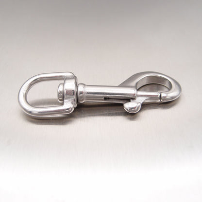 Stainless Steel Swivel Eye Bolt / Trigger Snap Hook - AISI 316