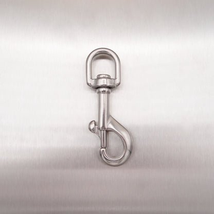Stainless Steel Swivel Eye Bolt / Trigger Snap Hook - AISI 316