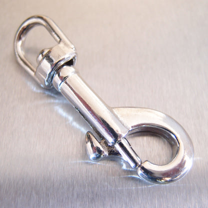Stainless Steel Swivel Eye Bolt / Trigger Snap Hook - AISI 316