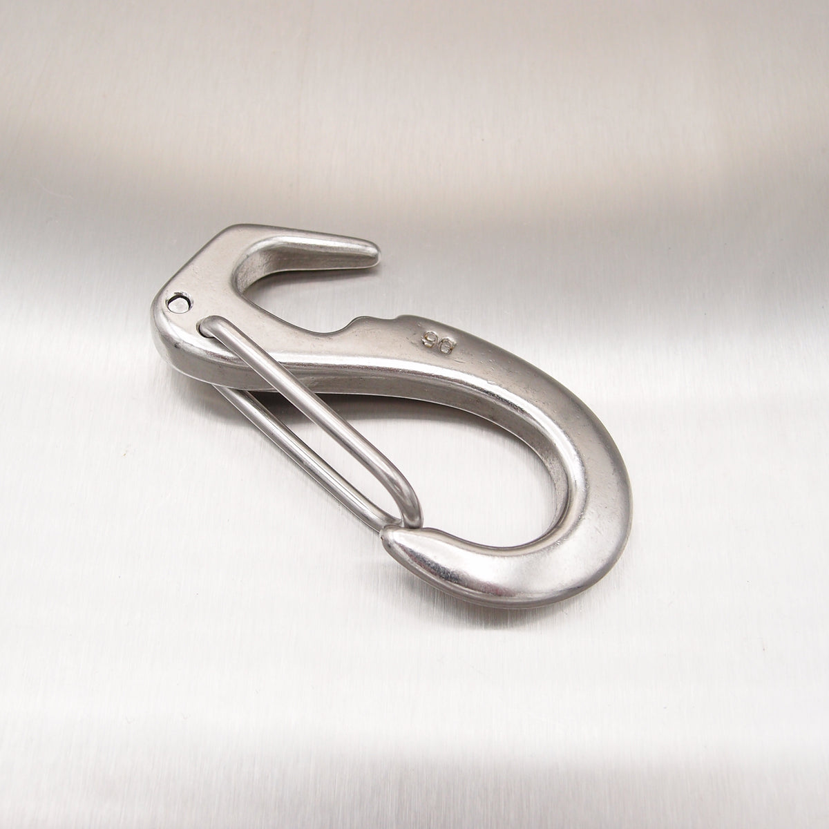 Stainless Steel Open End Sail Snap Hook - AISI 316