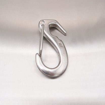 Stainless Steel Open End Sail Snap Hook - AISI 316