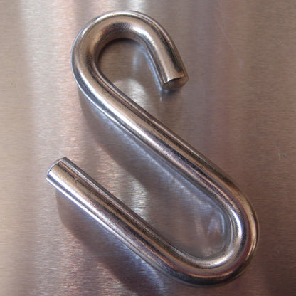 Stainless Steel Long Arm S Hooks - AISI 316