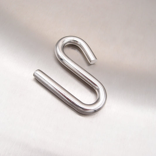 Stainless Steel Long Arm S Hooks - AISI 316