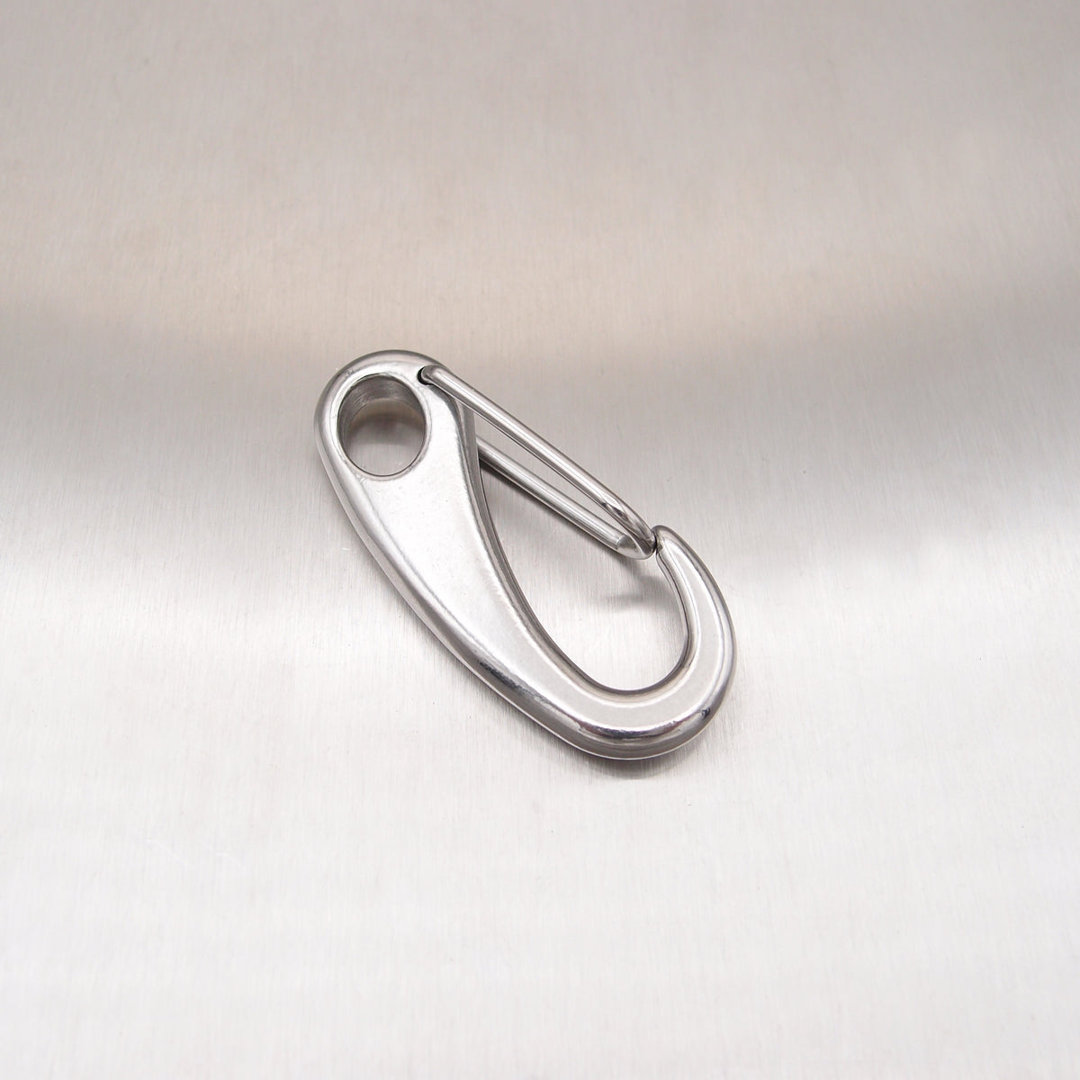Stainless Steel Spring Snap Tack Hook - AISI 316