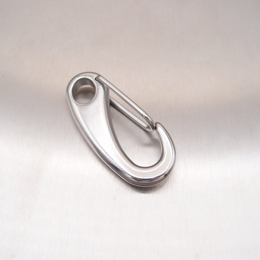 Stainless Steel Spring Snap Tack Hook - AISI 316