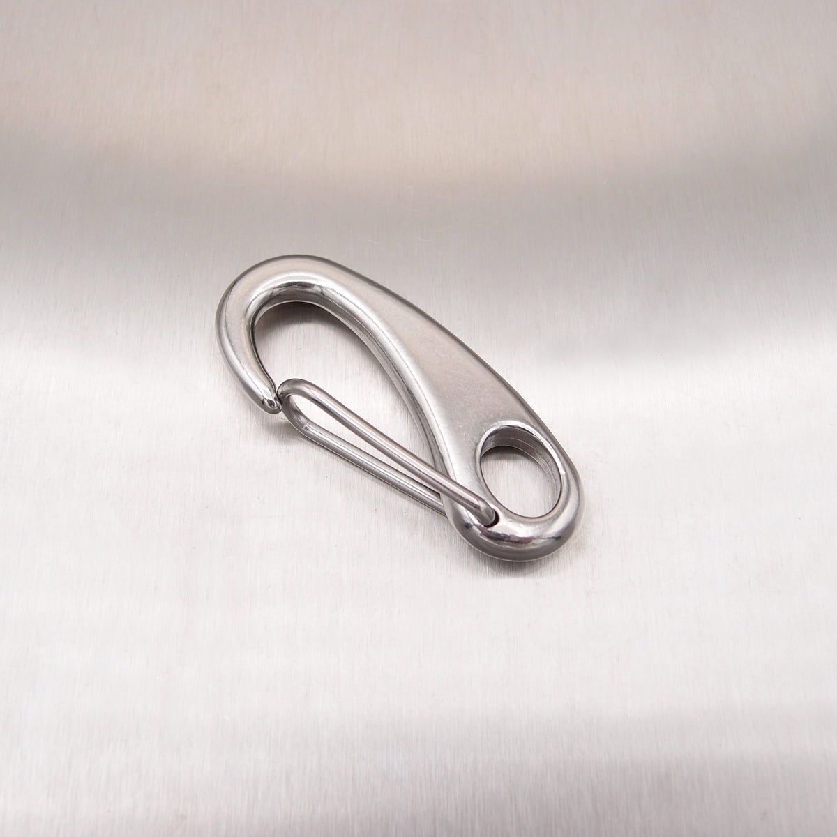 Stainless Steel Spring Snap Tack Hook - AISI 316